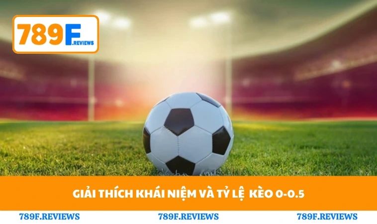 Kèo 0-0.5 - Hiểu Đúng Bắt Chuẩn Ăn Tiền Dễ Ở 789F 1 Giải thích khái niệm và tỷ lệ kèo 0-0.5